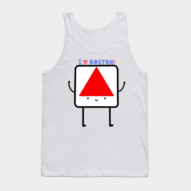 Cute Boston Citgo Sign Tank Top by avadoodle